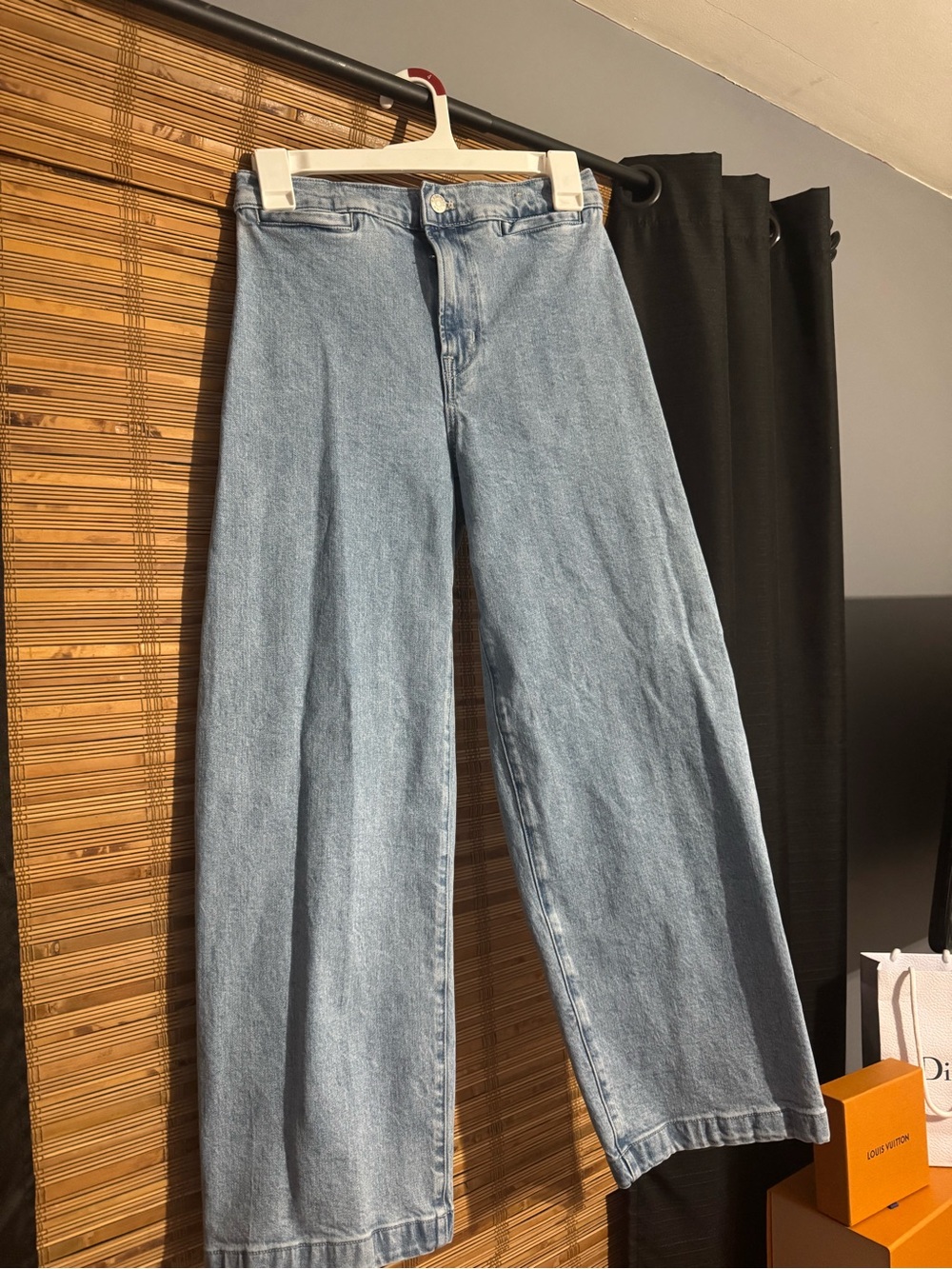 Madewell Light Blue Wide-Leg Jeans